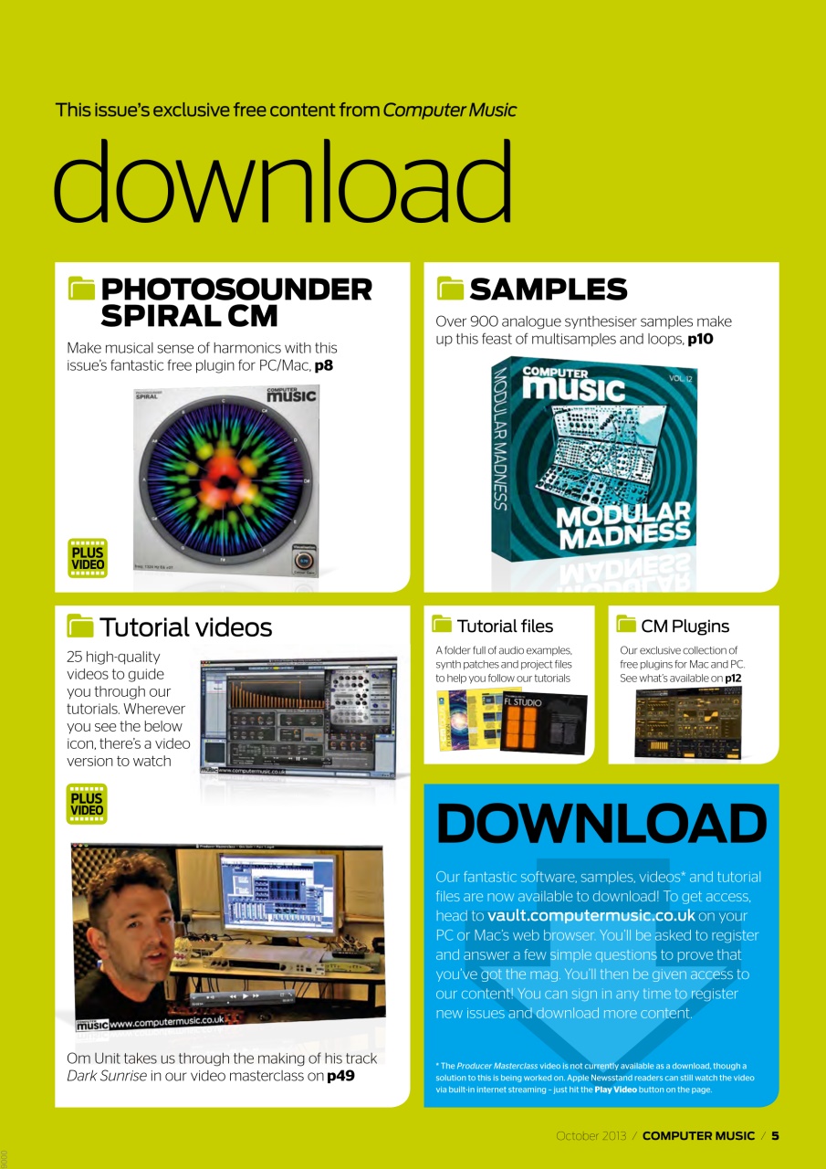 Computer Music Preview Pages