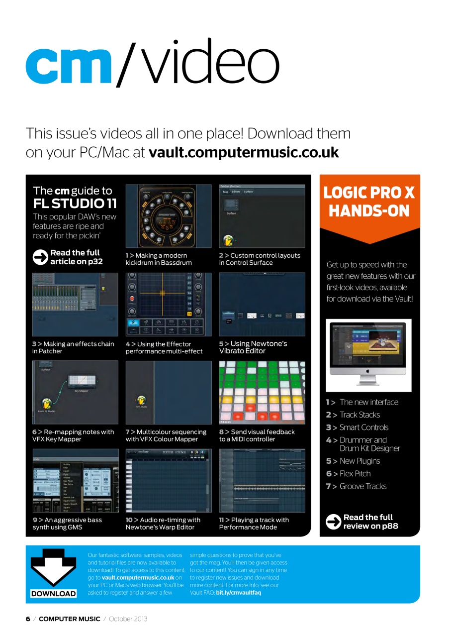 Computer Music Preview Pages