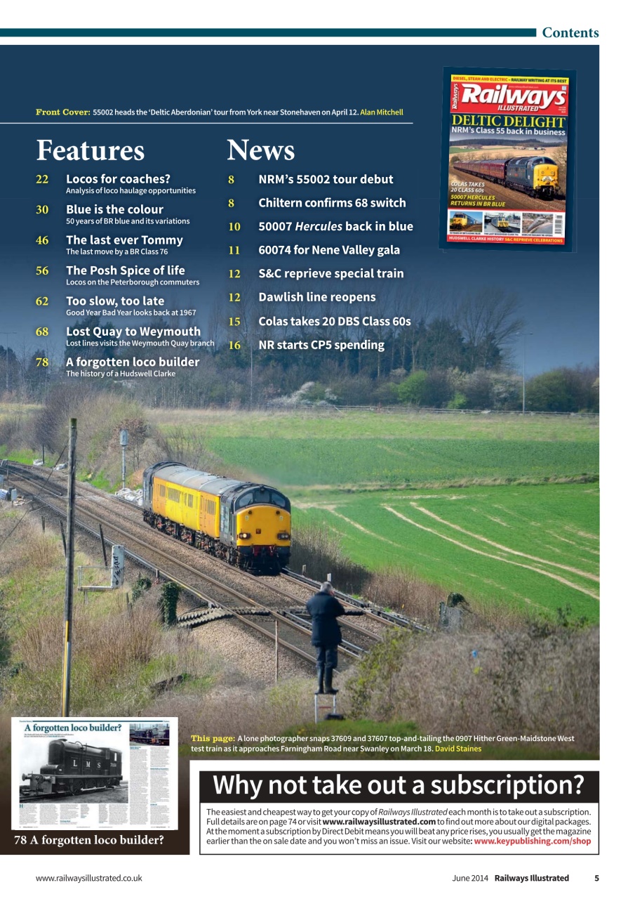 Railways Illustrated Preview Pages