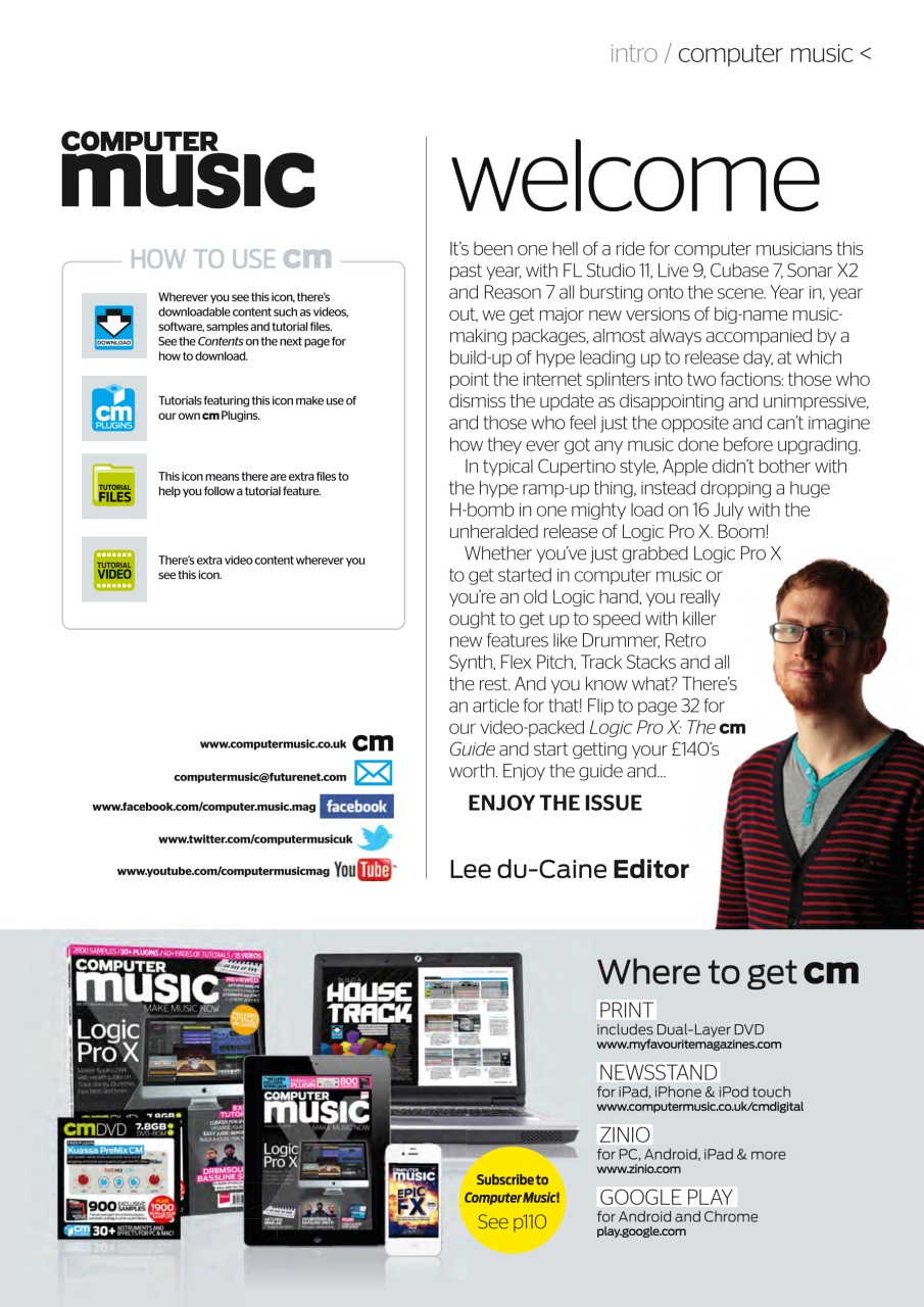 Computer Music Preview Pages