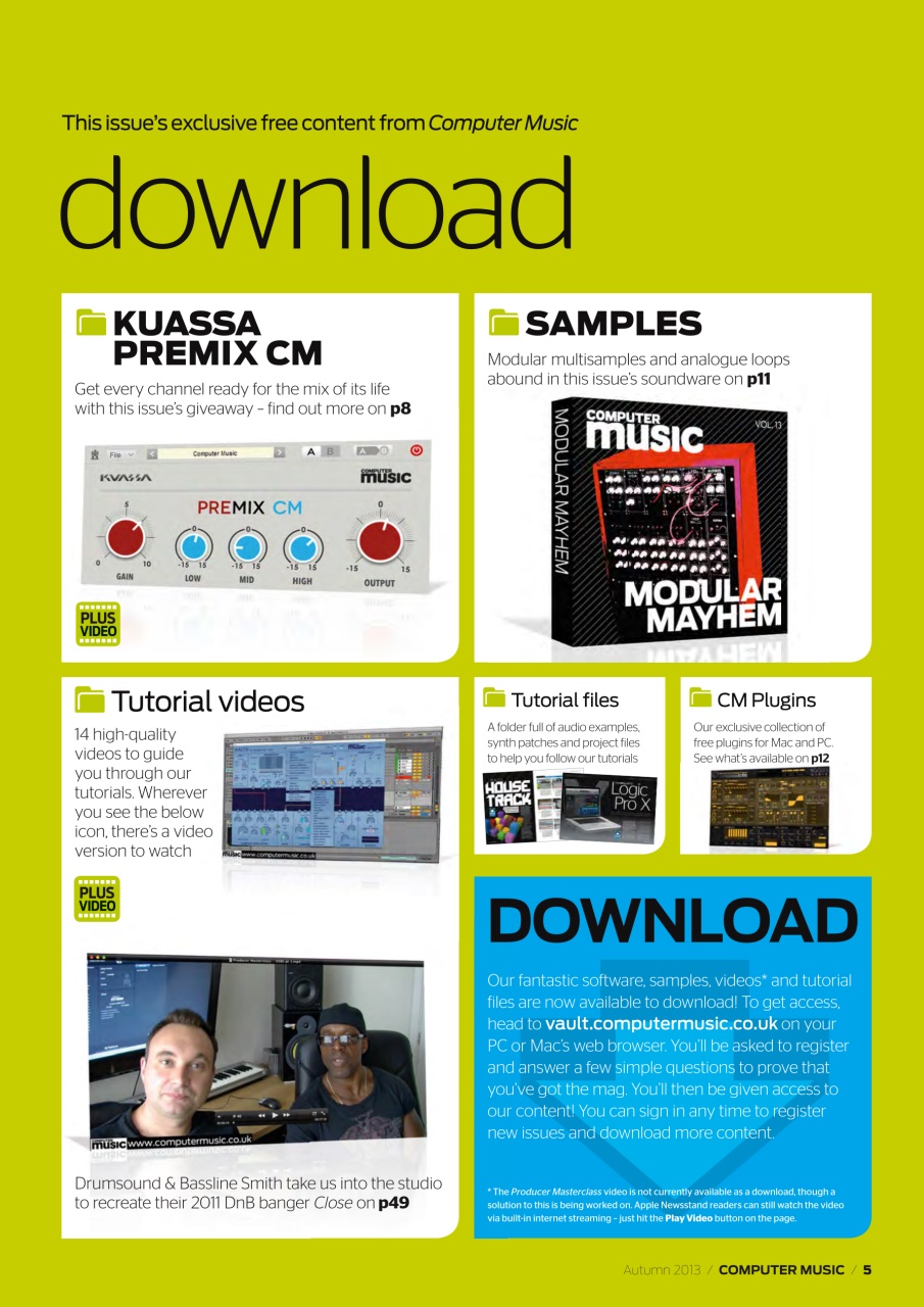 Computer Music Preview Pages