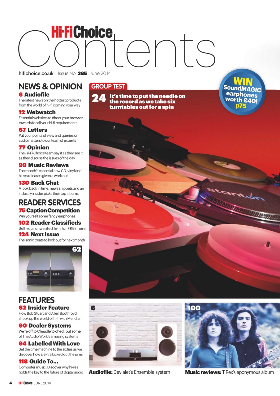 Hi-Fi Choice Preview Pages