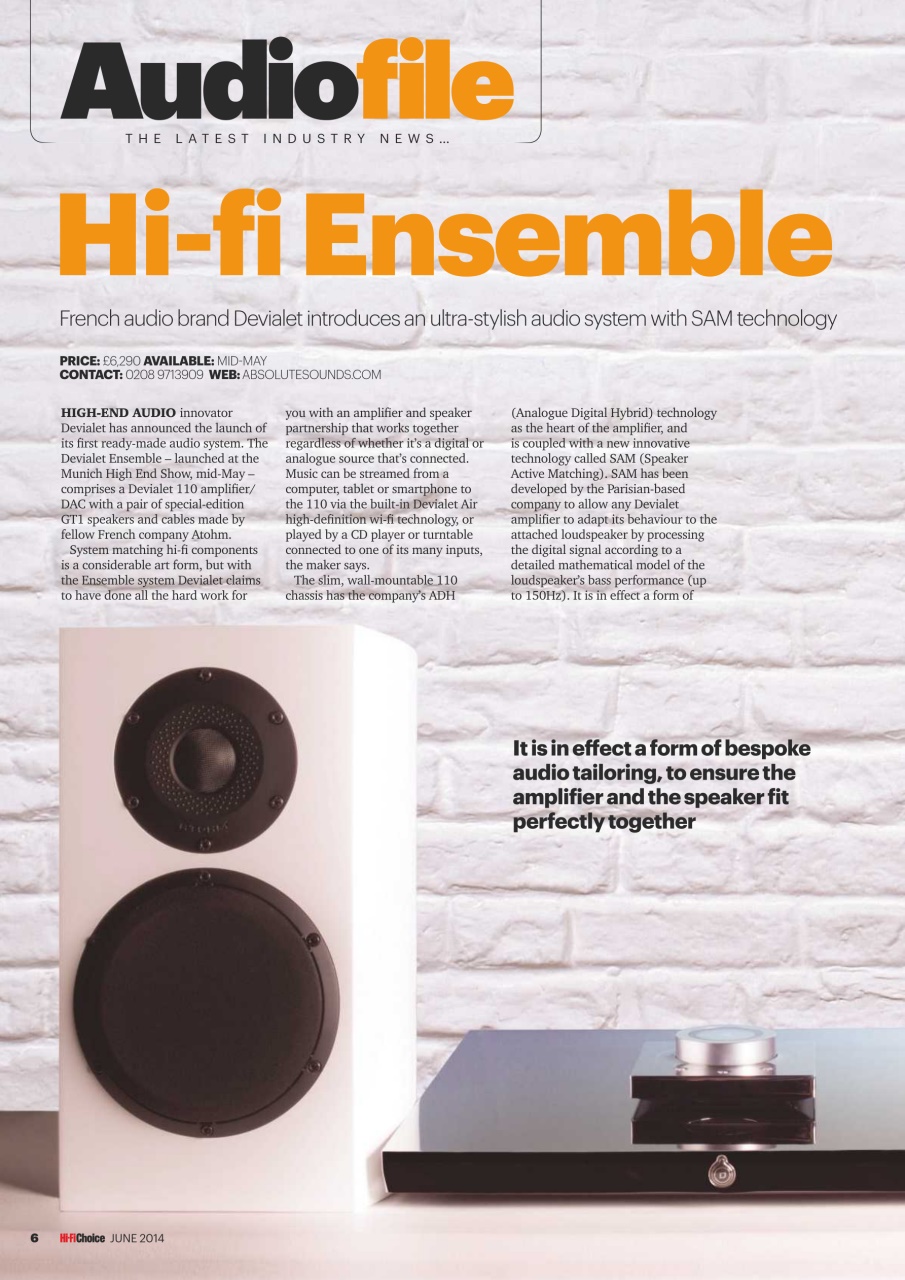Hi-Fi Choice Preview Pages