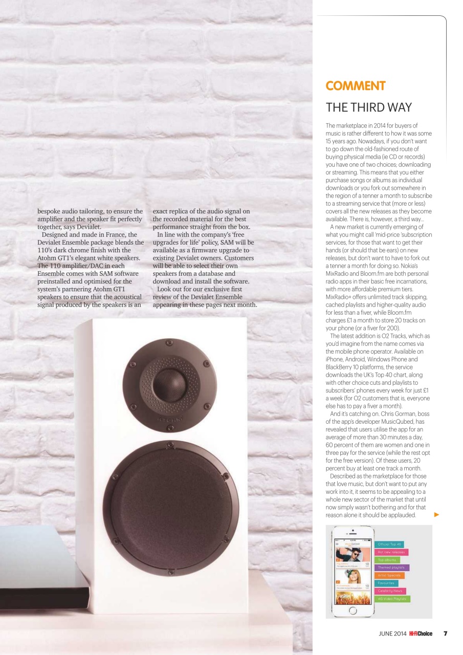 Hi-Fi Choice Preview Pages