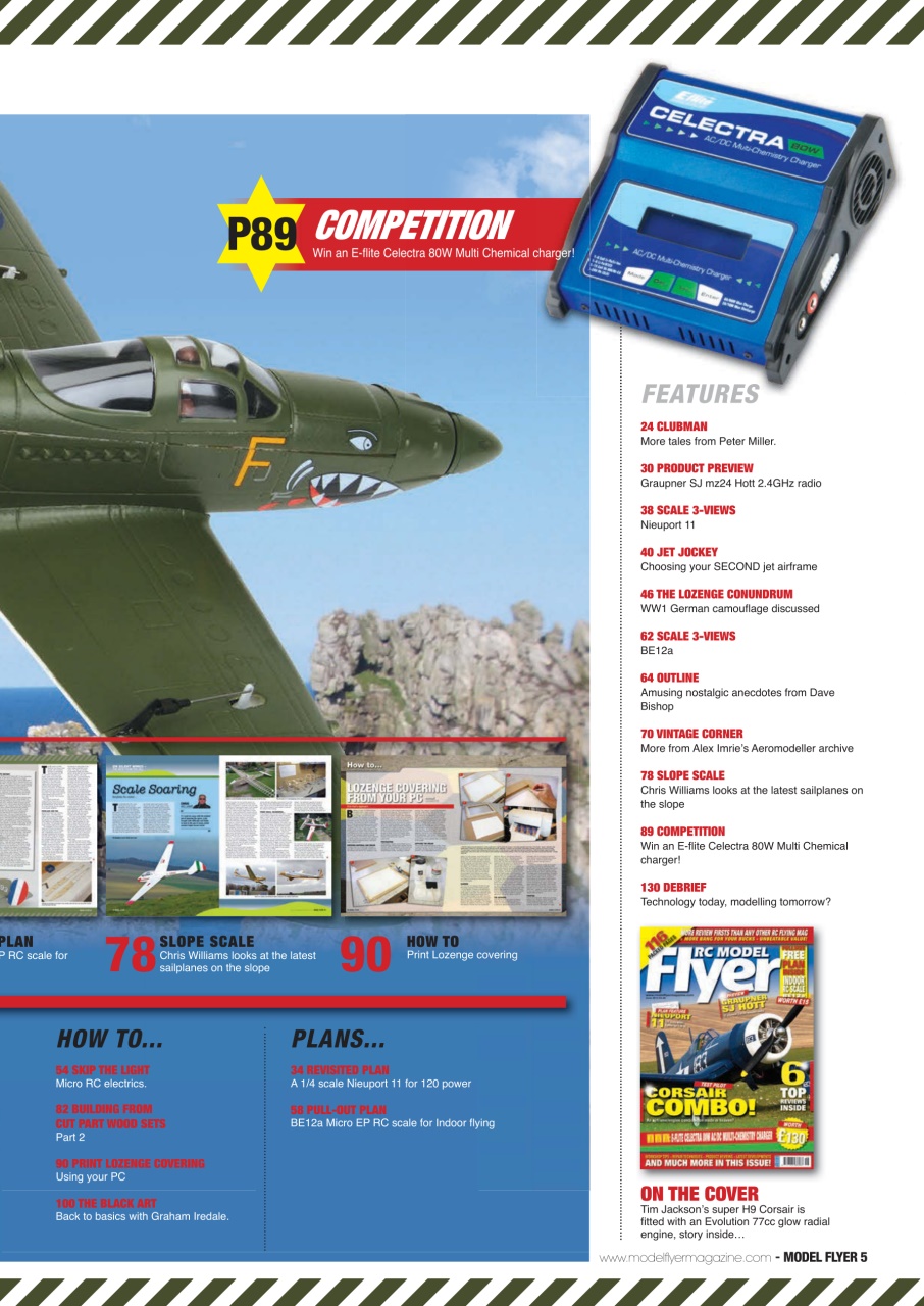Radio Control Model Flyer Preview Pages