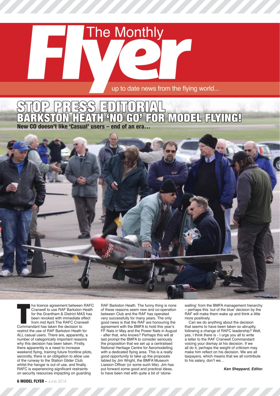 Radio Control Model Flyer Preview Pages