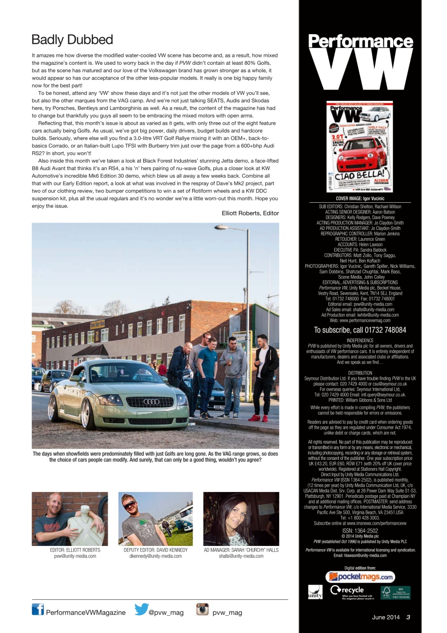 Performance VW Preview Pages