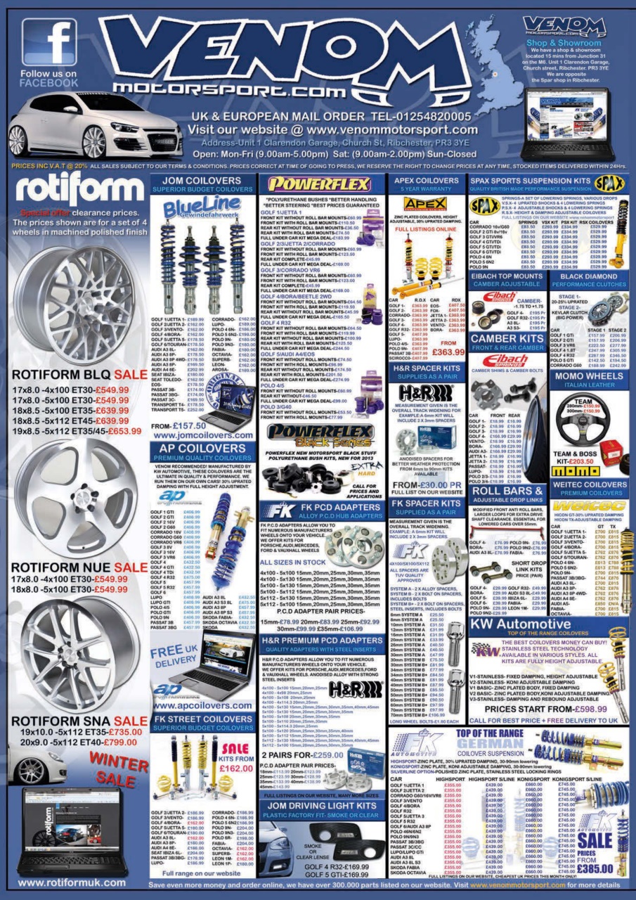 Performance VW Preview Pages
