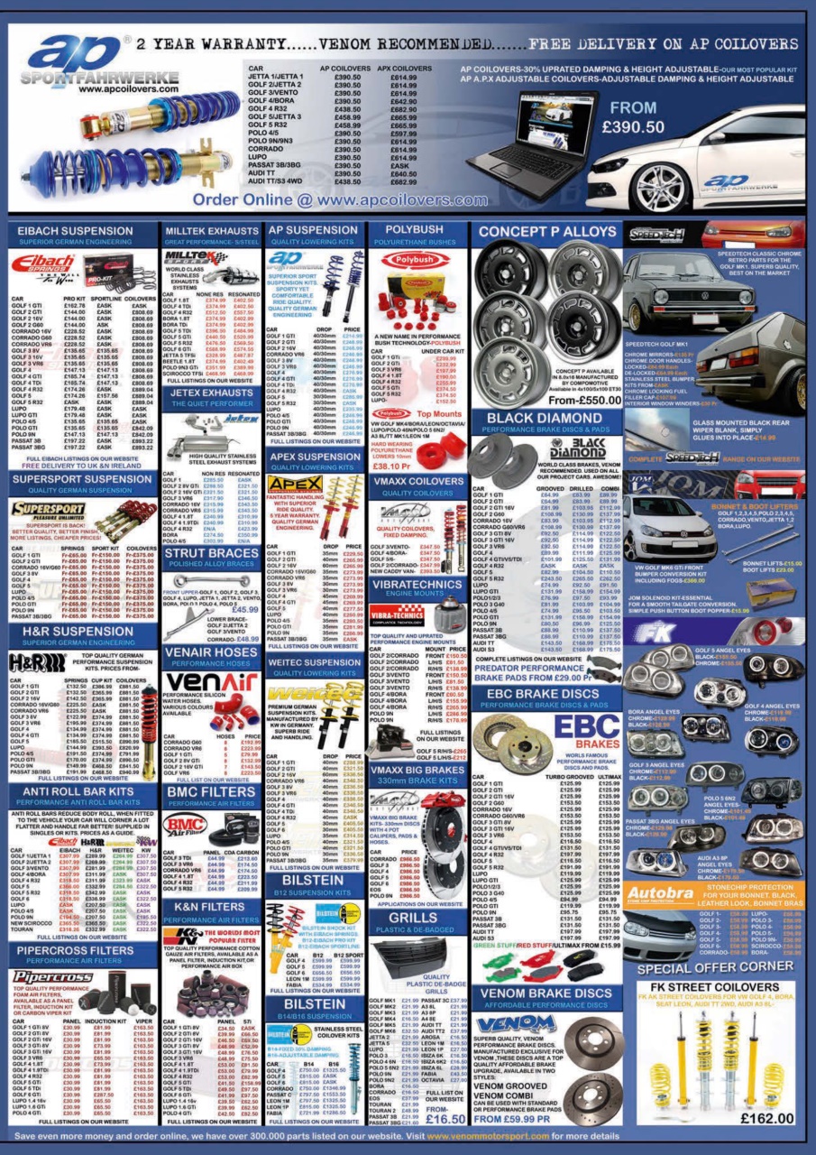 Performance VW Preview Pages