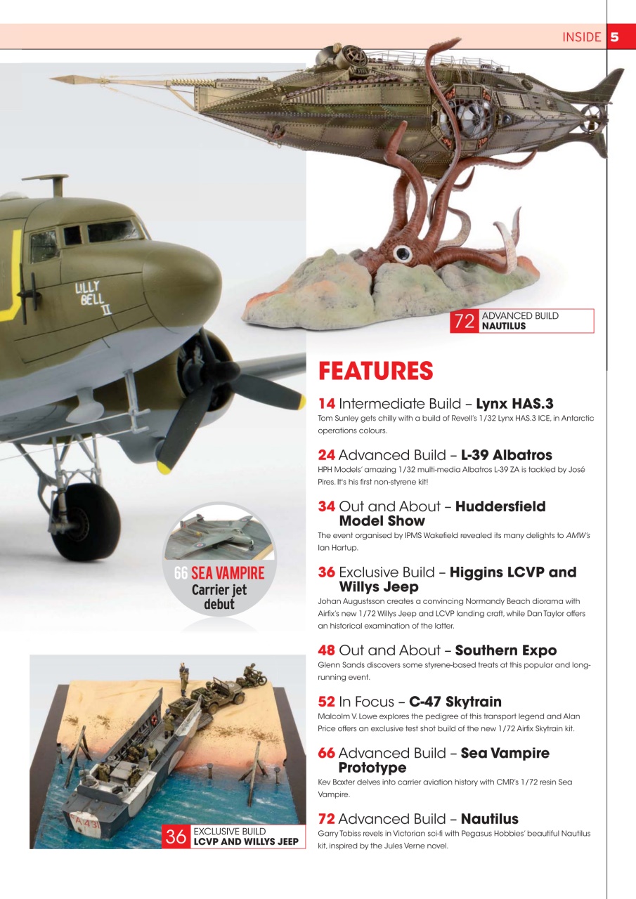 Airfix Model World Preview Pages