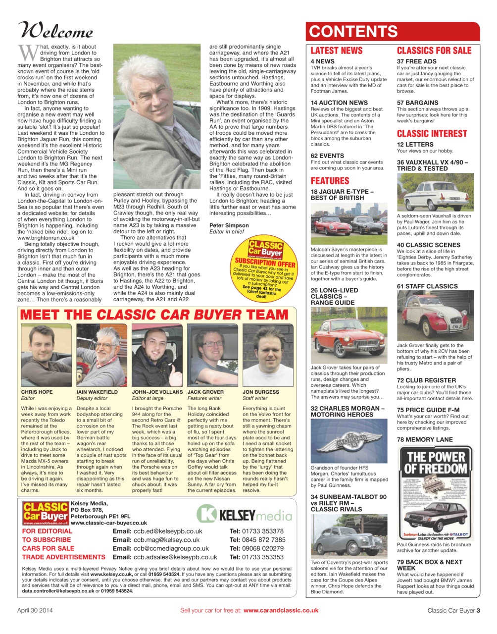 Classic Car Buyer Preview Pages