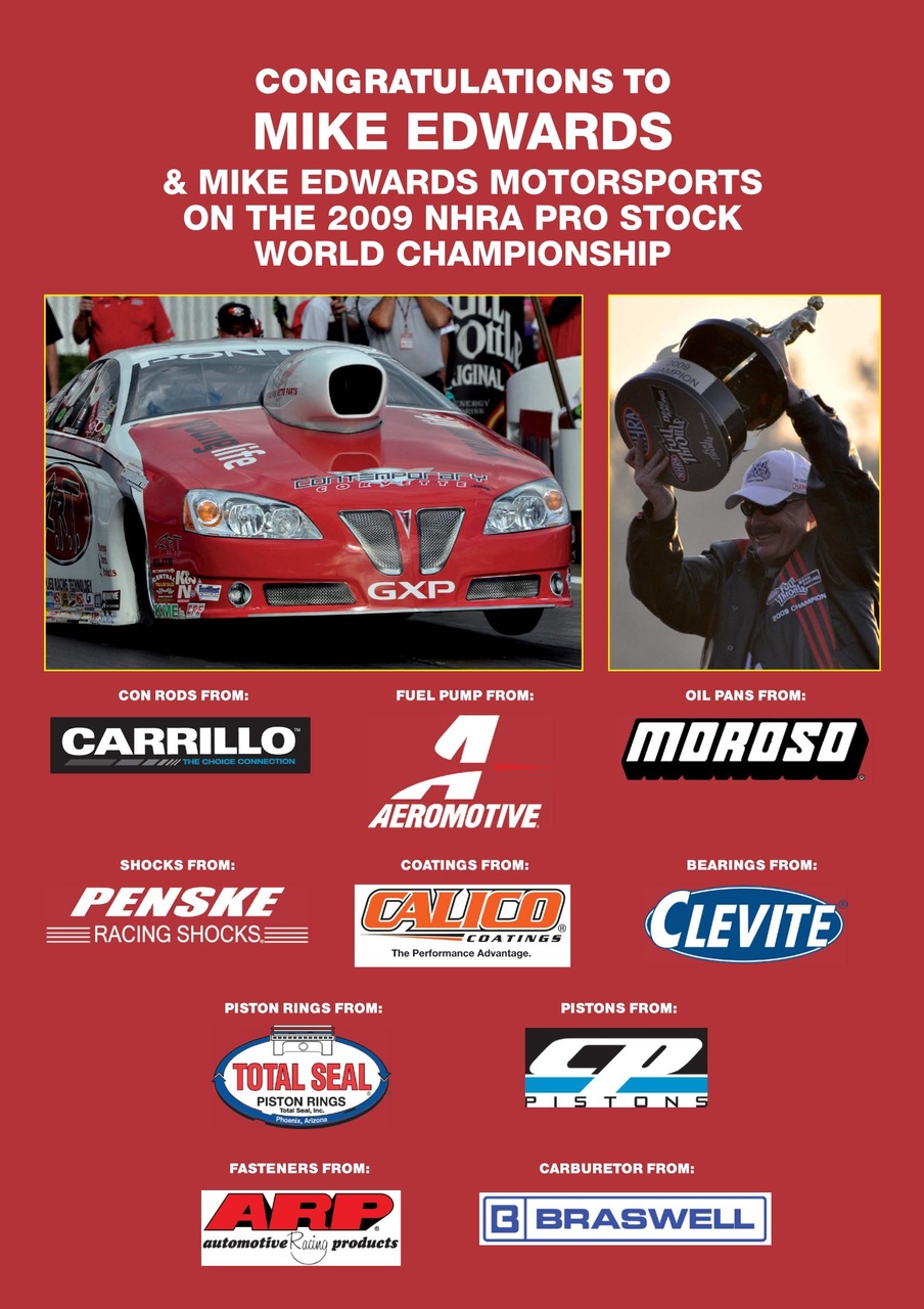 Race Engine Technology Preview Pages