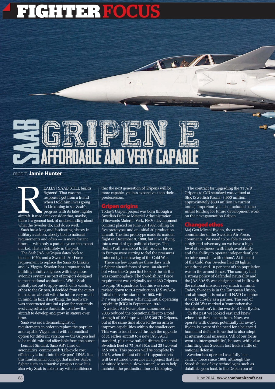 Combat Aircraft Journal Preview Pages