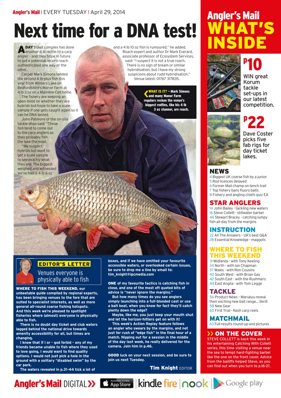 Anglers Mail Preview Pages