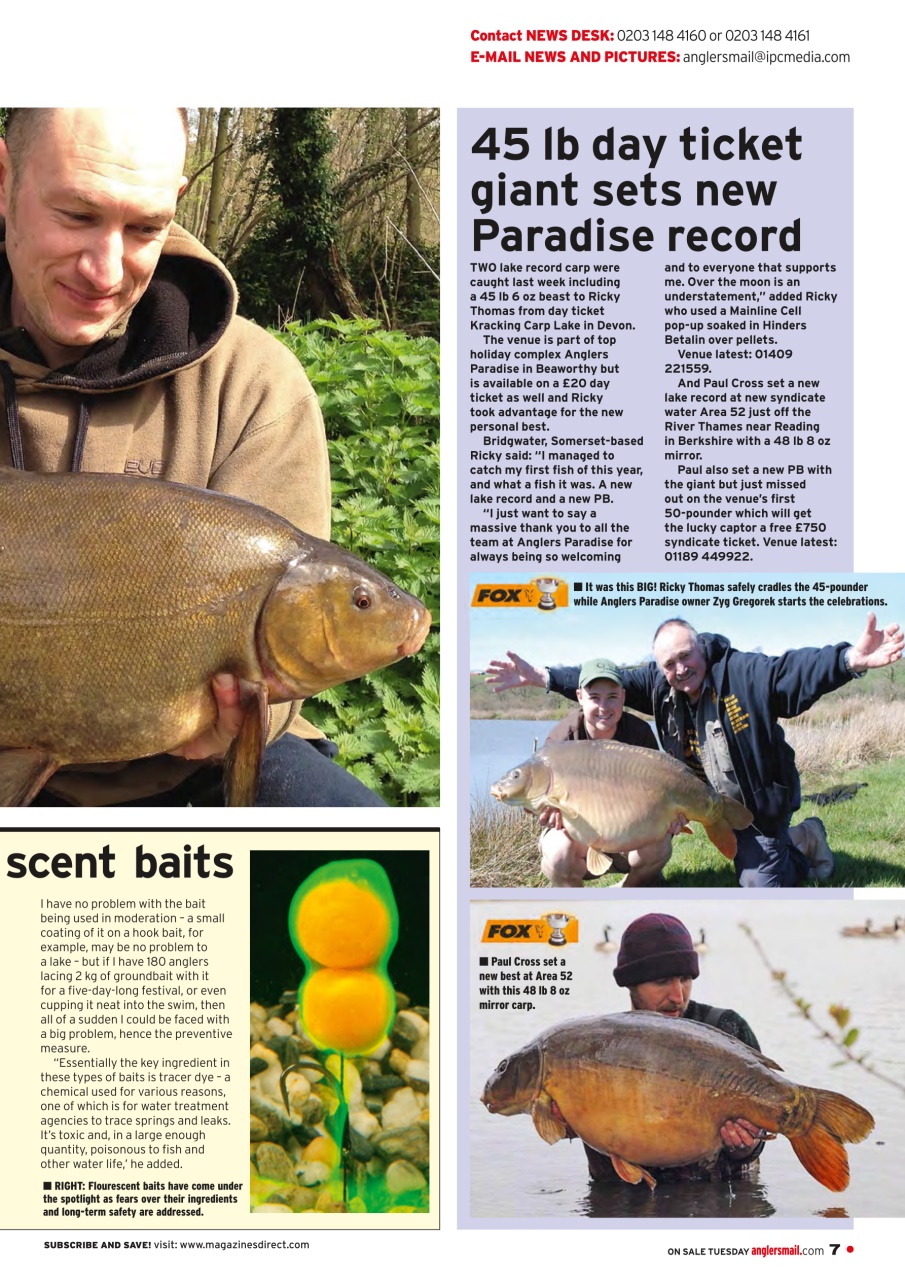 Anglers Mail Preview Pages