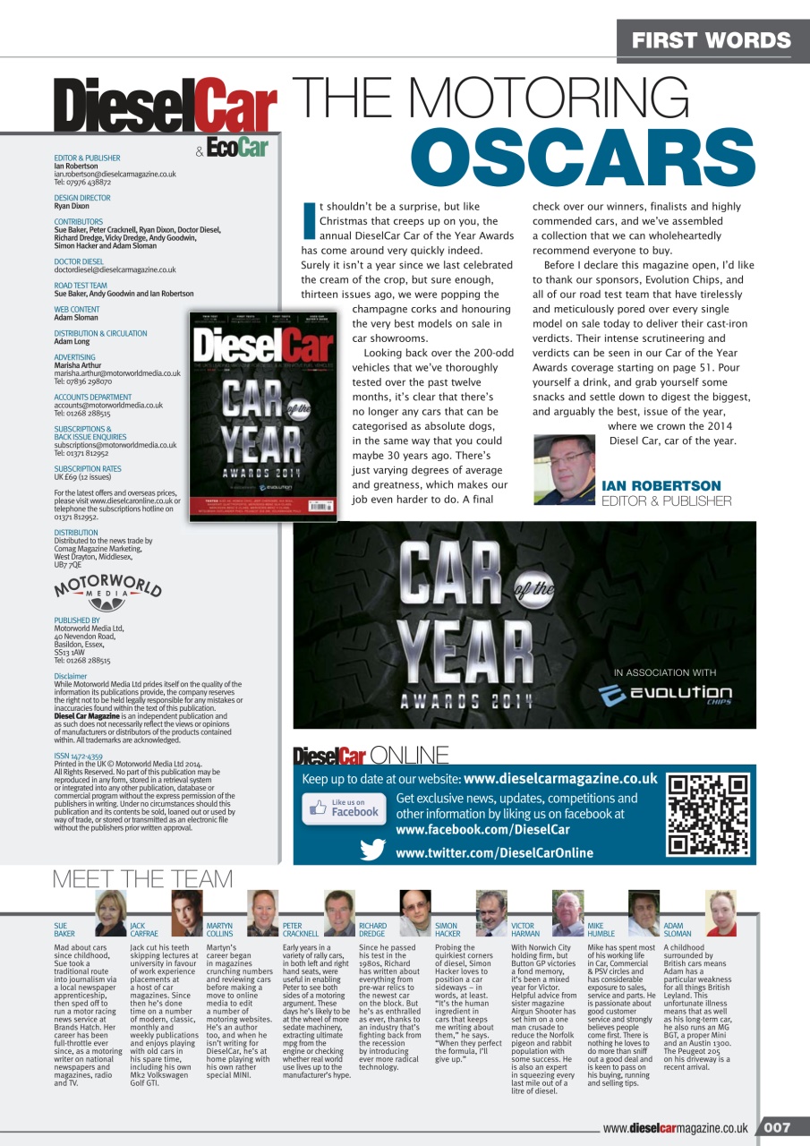 Diesel&EcoCar Magazine Preview Pages