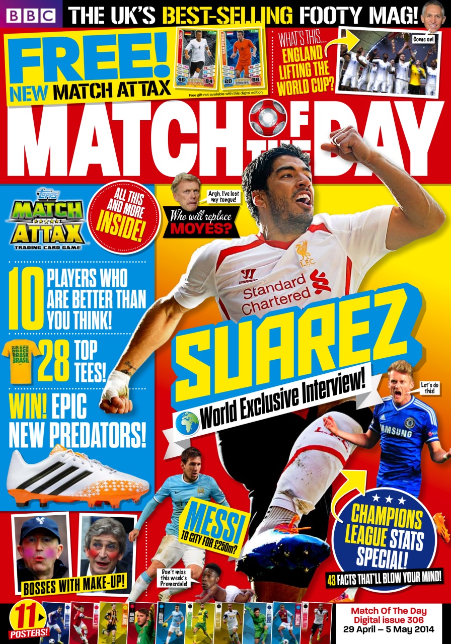 Match of the Day Preview Pages