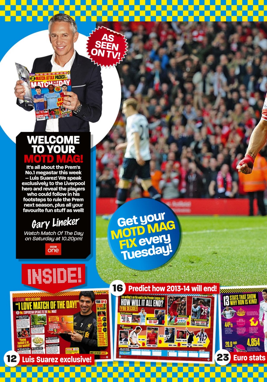 Match of the Day Preview Pages