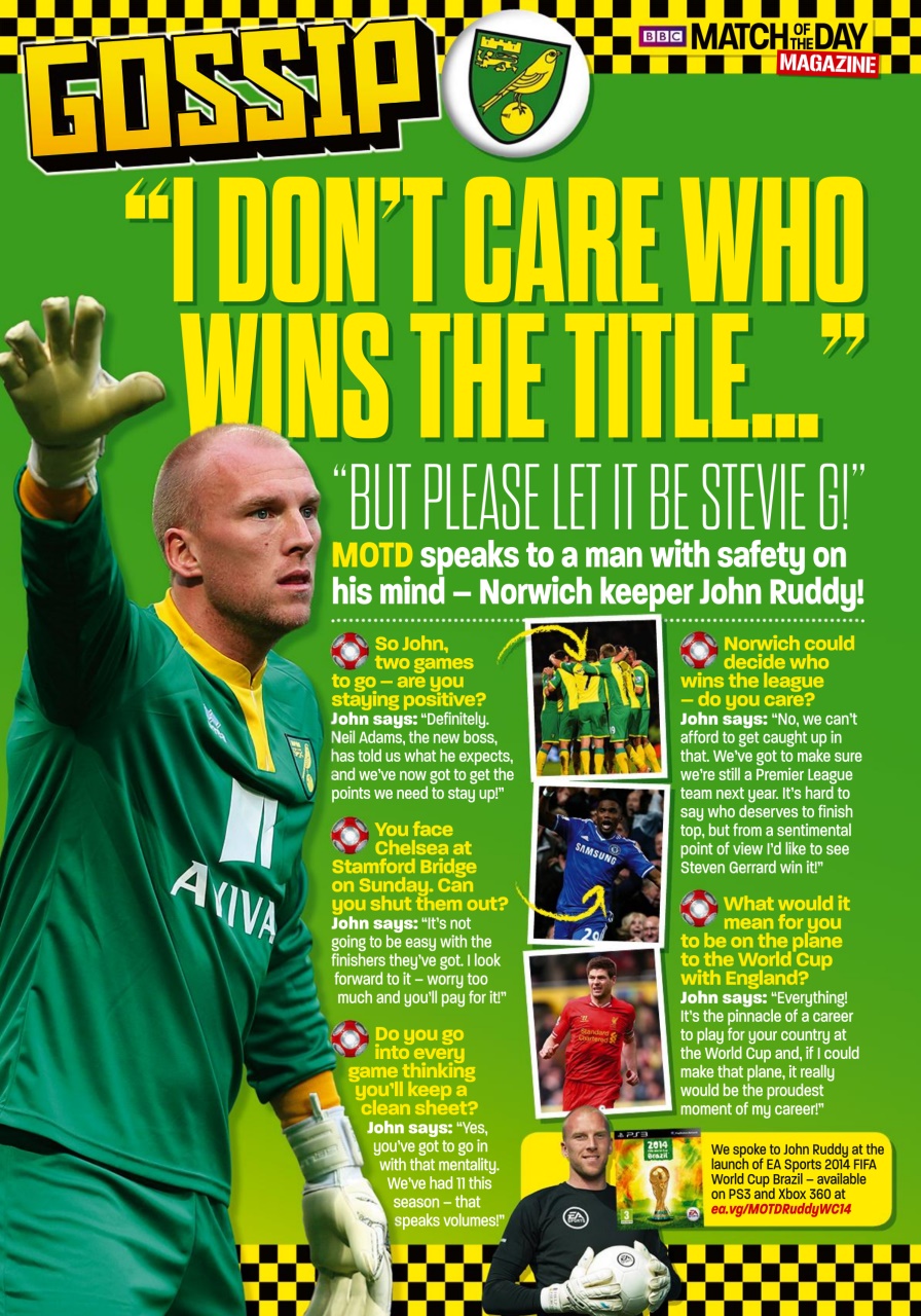 Match of the Day Preview Pages