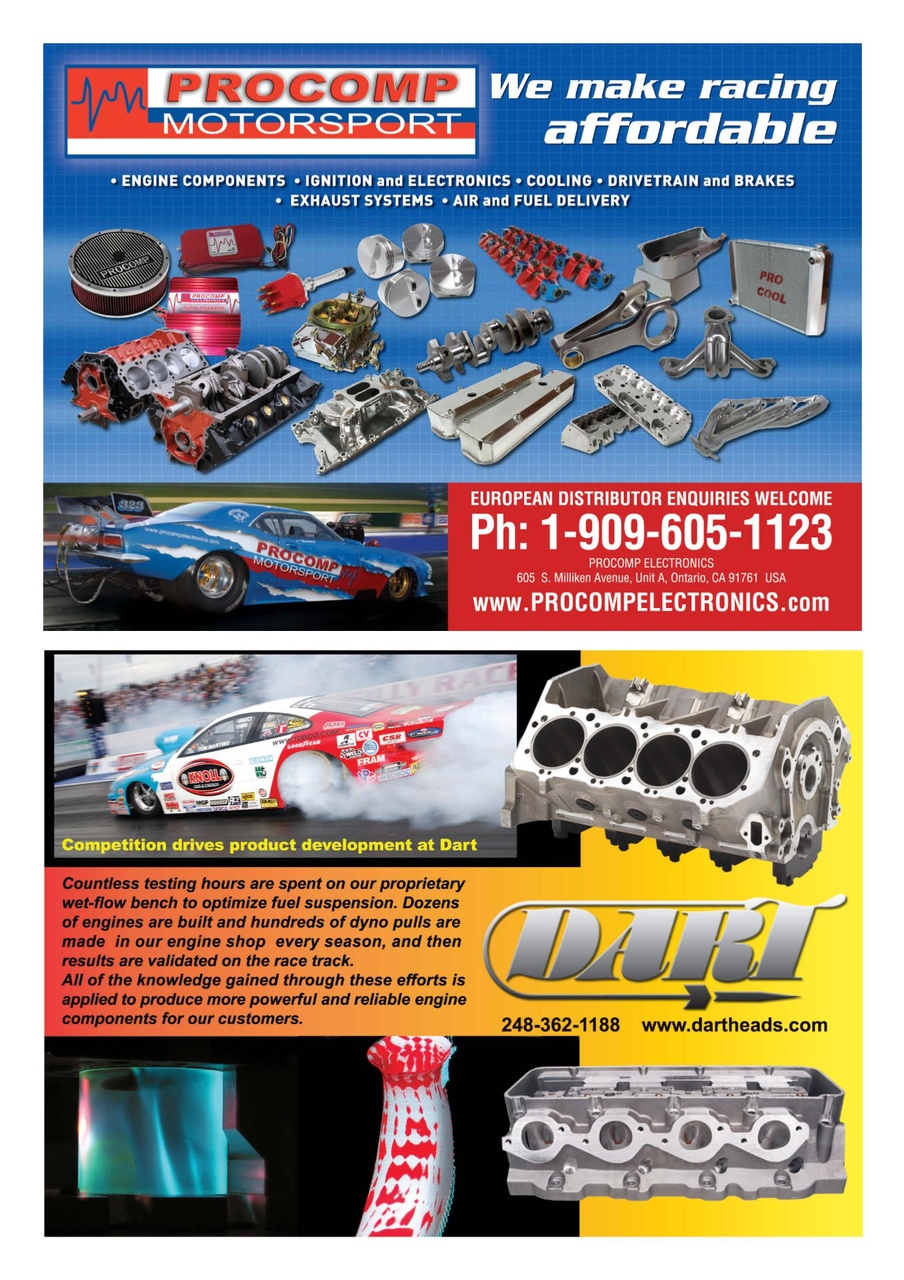 Race Engine Technology Preview Pages