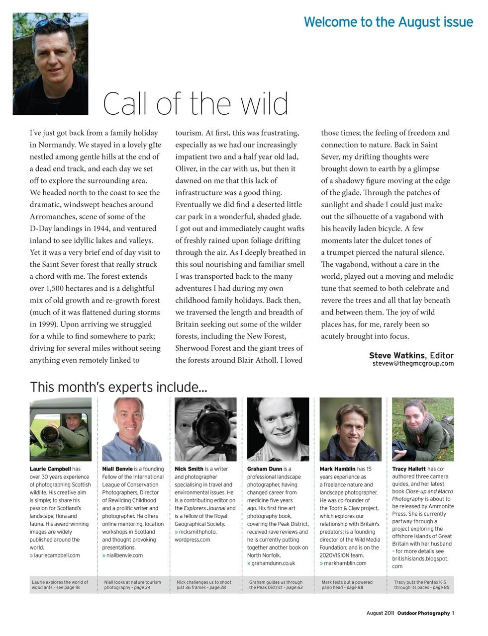 Outdoor Photography Preview Pages