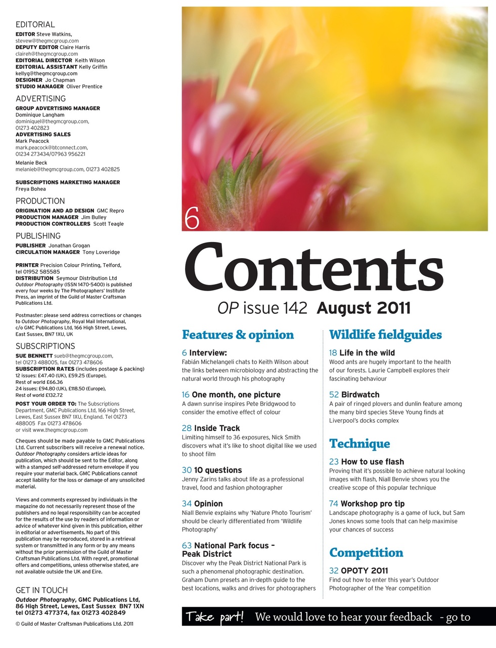 Outdoor Photography Preview Pages