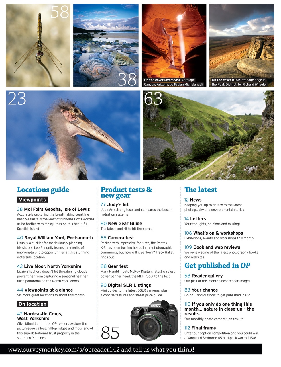 Outdoor Photography Preview Pages