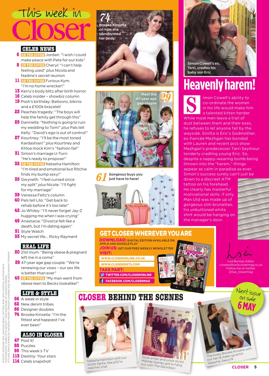 Closer Preview Pages