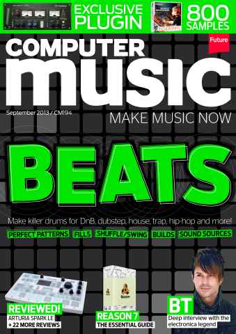 Computer Music issue September 2014