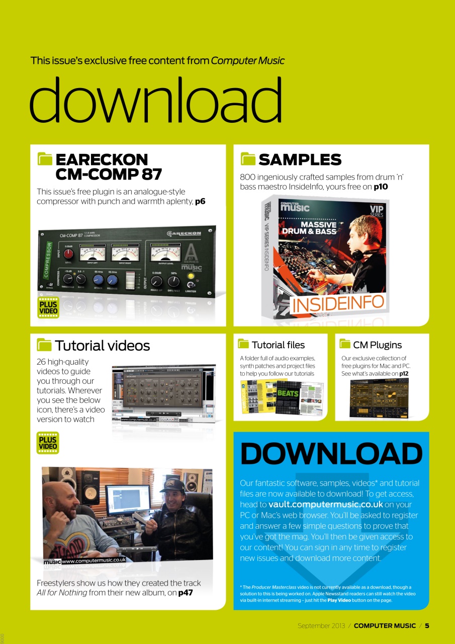 Computer Music Preview Pages