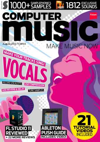 Computer Music issue August 2013