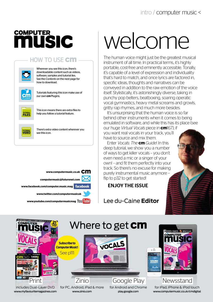 Computer Music Preview Pages