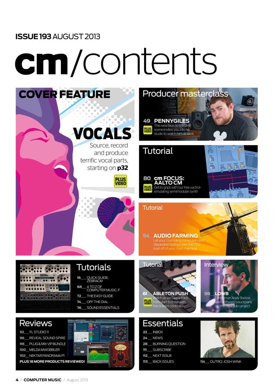 Computer Music Preview Pages