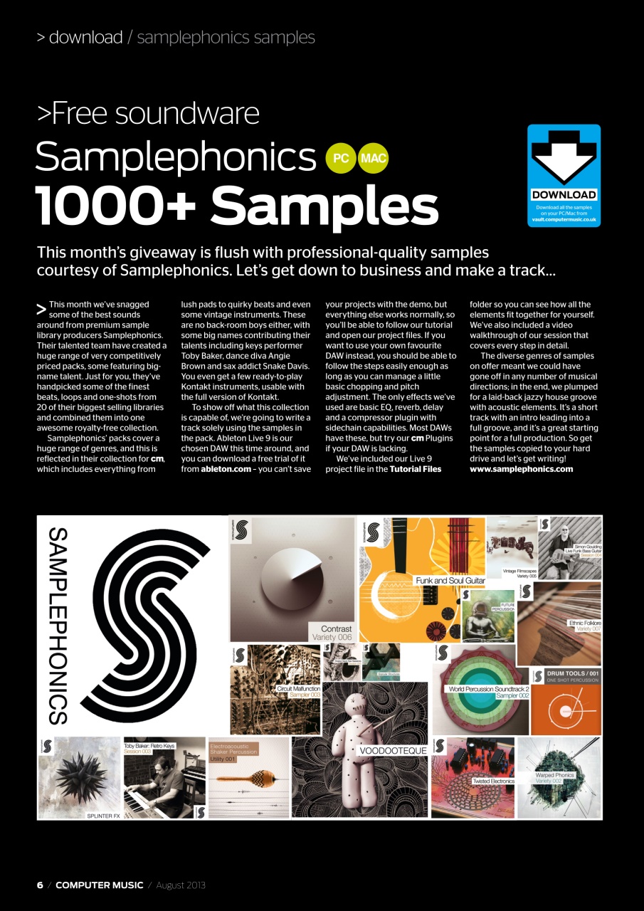 Computer Music Preview Pages