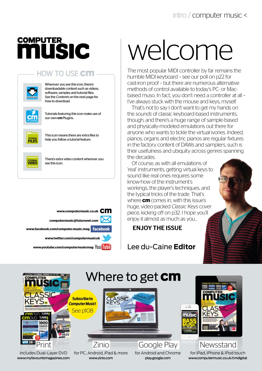 Computer Music Preview Pages