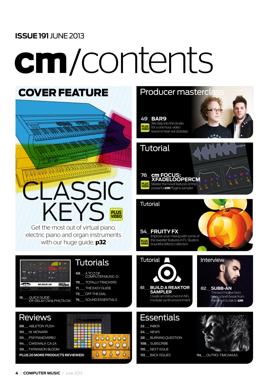 Computer Music Preview Pages