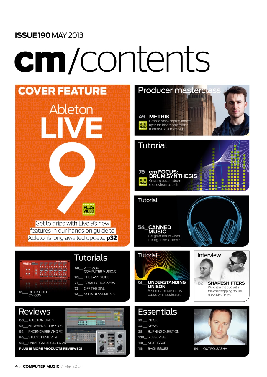 Computer Music Preview Pages