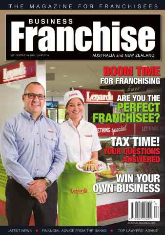 Business Franchise Australia&NZ issue May / June 2014