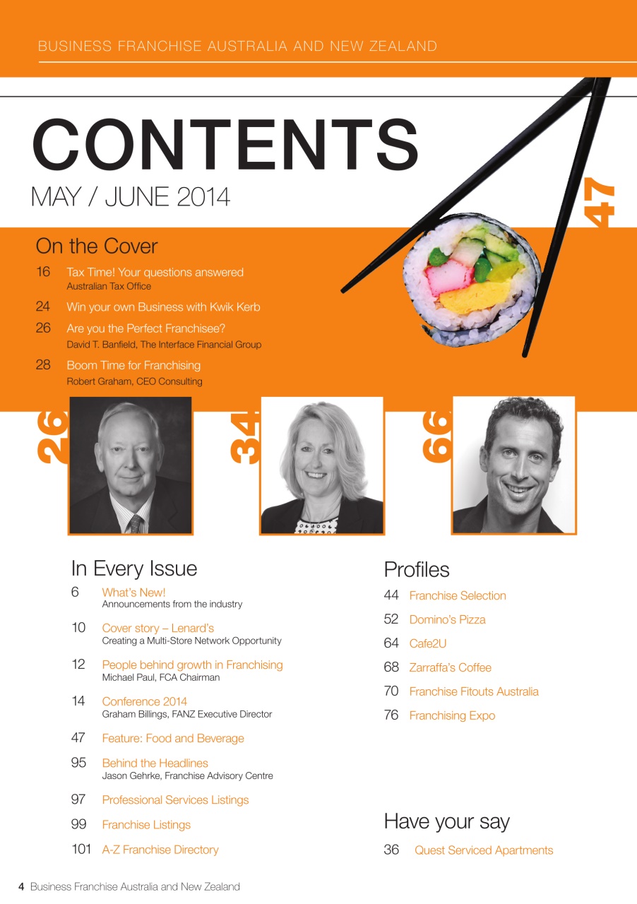 Business Franchise Australia&NZ Preview Pages