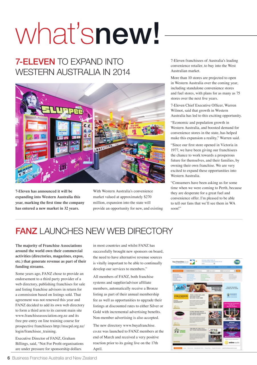 Business Franchise Australia&NZ Preview Pages