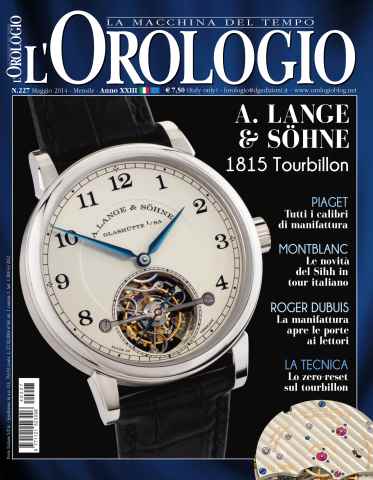 L'Orologio issue N. 227 Maggio 2014