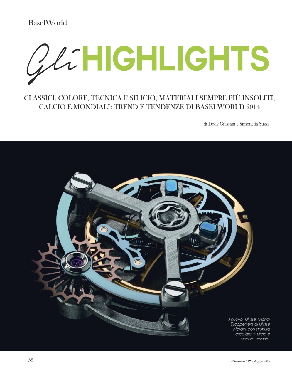 L'Orologio Preview Pages