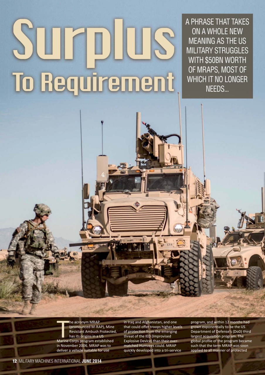 Military Machines International Preview Pages
