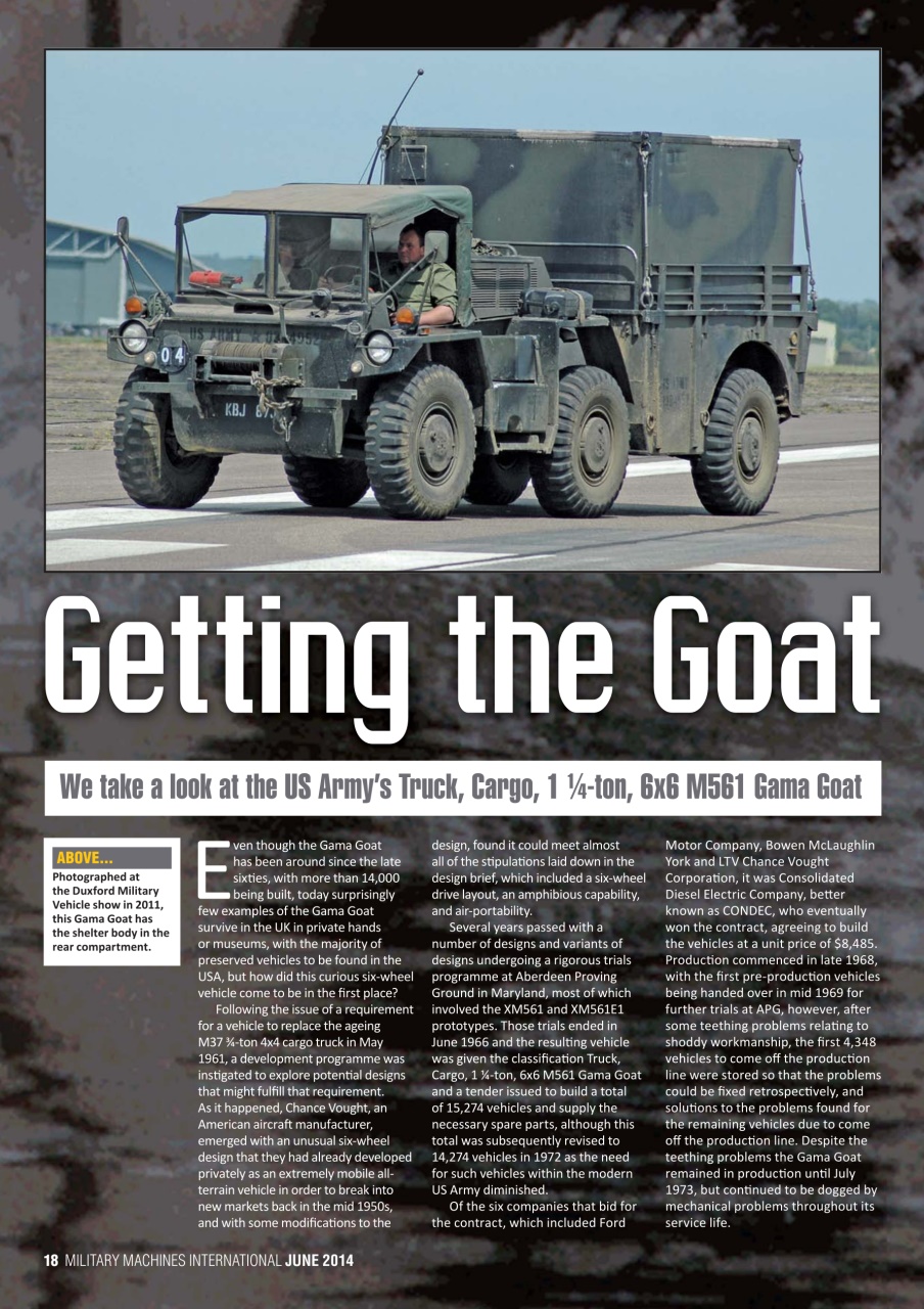 Military Machines International Preview Pages