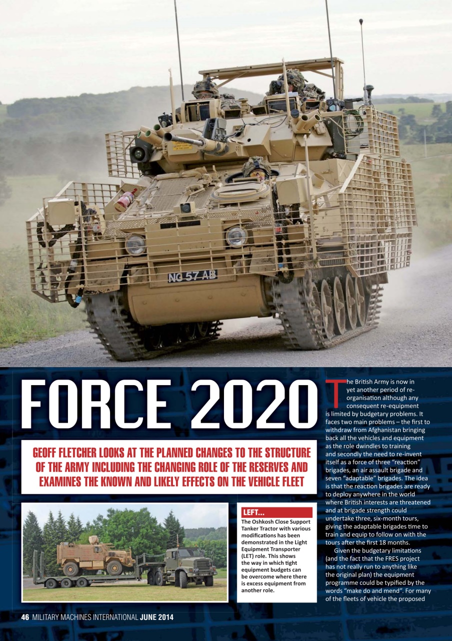 Military Machines International Preview Pages