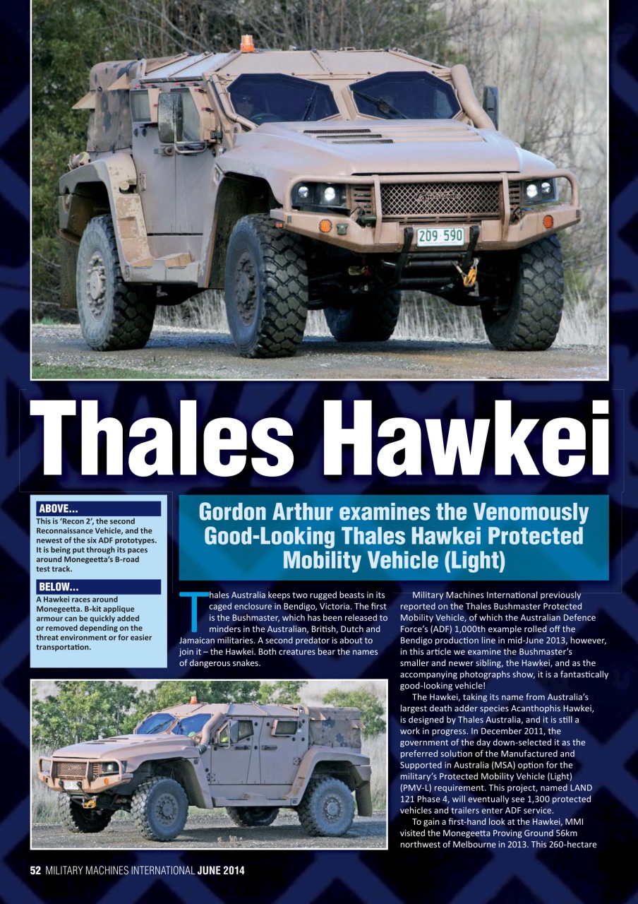 Military Machines International Preview Pages