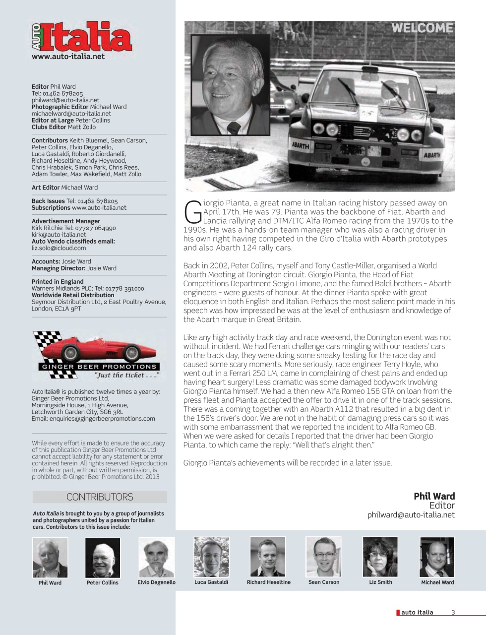 AutoItalia Magazine Preview Pages
