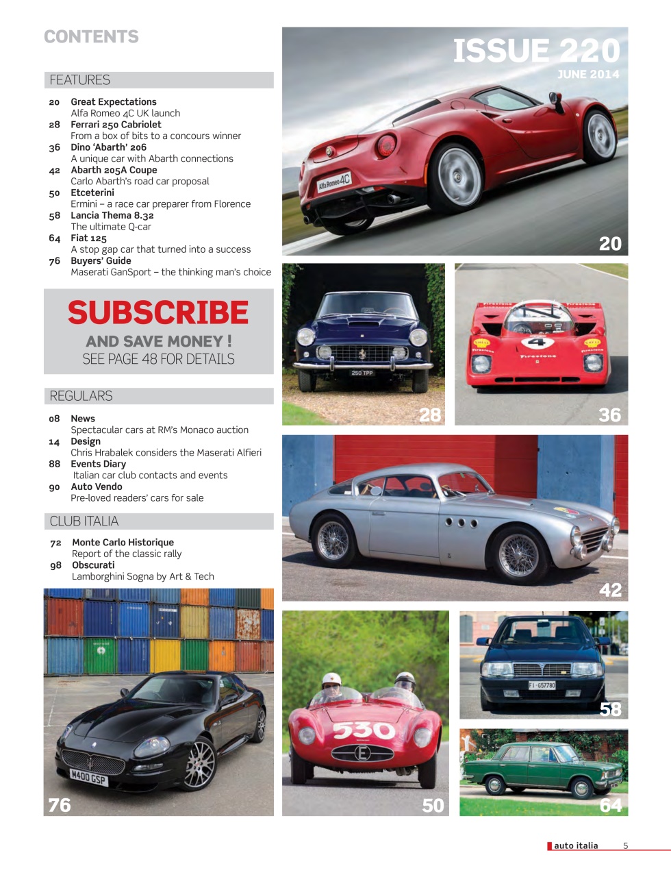 AutoItalia Magazine Preview Pages