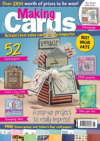 Making Cards & Papercraft issue June 2014