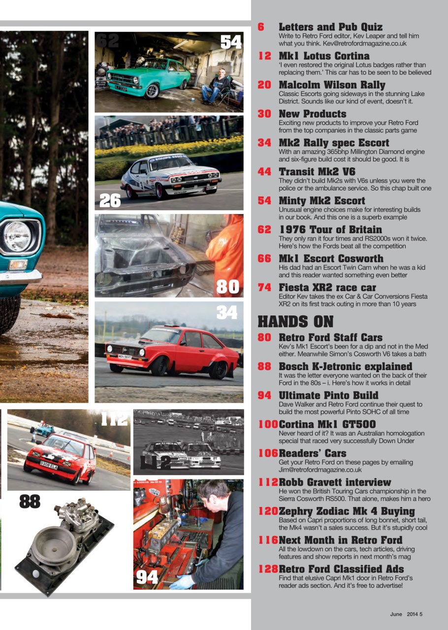 Retro Ford Preview Pages